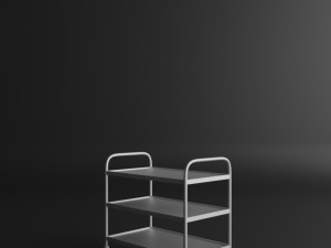 medical storage furniture set Model 3D