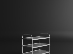 medical storage furniture set Model 3D