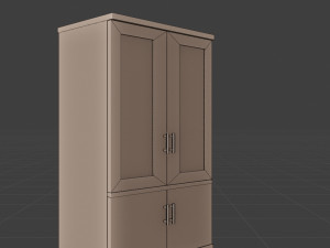 medical storage furniture set Model 3D