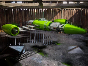 spacecraft spaceship scifi 3D Model