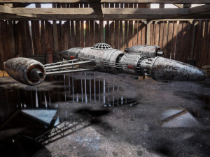 spacecraft spaceship scifi Modelo 3D
