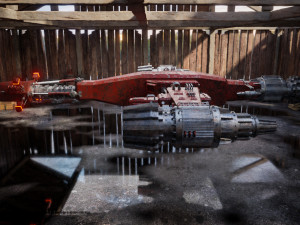 spaceship scifi pbr realistic Modelo 3D