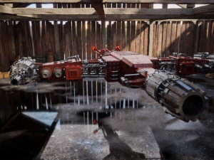 spaceship scifi pbr realistic Modelo 3D