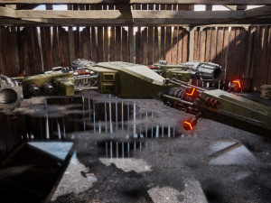 spaceship scifi pbr realistic Modelo 3D
