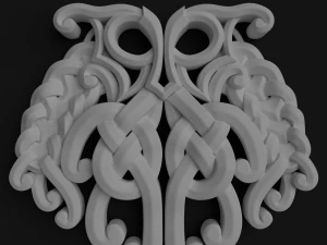 cabe&ccedil;a celta Modelo 3D