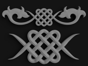 celtic pattern 2 Modèle 3D
