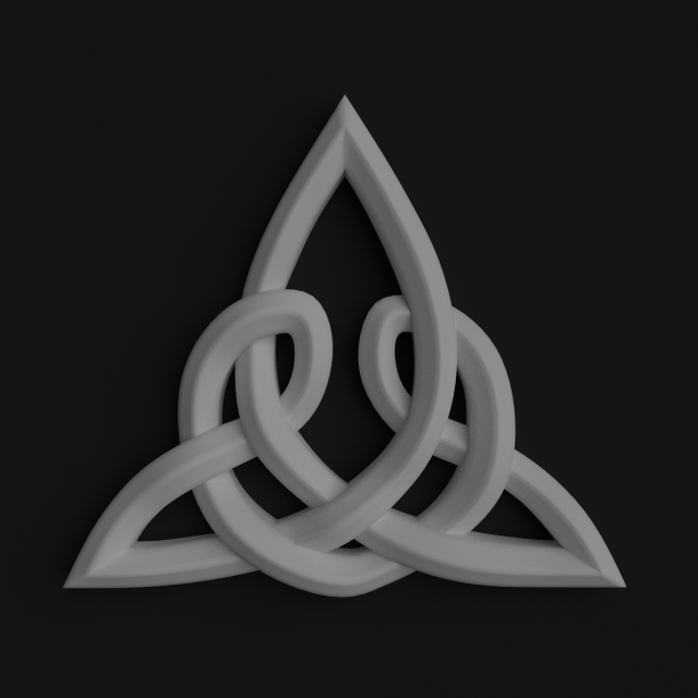 celtic pattern 3 Model 3D .c4d .max .obj .3ds .fbx .stl .blend 