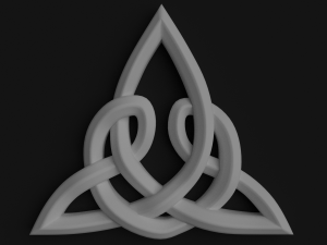 celtic pattern 3 Modelo 3D