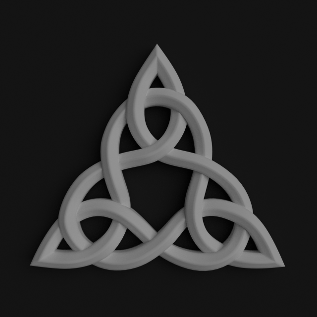 celtic pattern 4 Model 3D .c4d .max .obj .3ds .fbx .stl .blend 