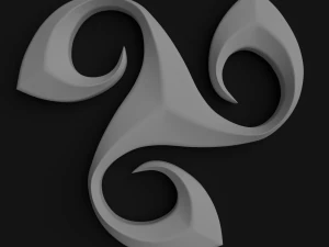 wz&oacute;r celtycki 5 Model 3D