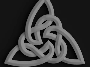 wz&oacute;r celtycki 6 Model 3D