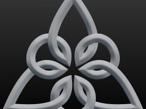 celtic pattern 8 3D Model