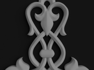 victorian ornament 3D 模型