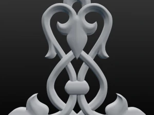 victorian ornament 3D Model
