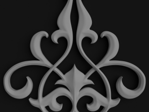 victorian ornament 2 3Dモデル