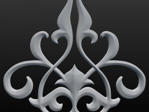 victorian ornament 2 3Dモデル