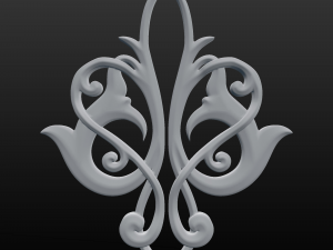 victorian ornament 3 3Dモデル