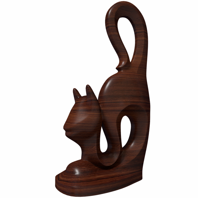 cat 2 Modèle 3D .c4d .max .obj .3ds .fbx .stl .blend 