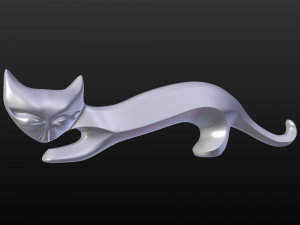 cat 3D 模型