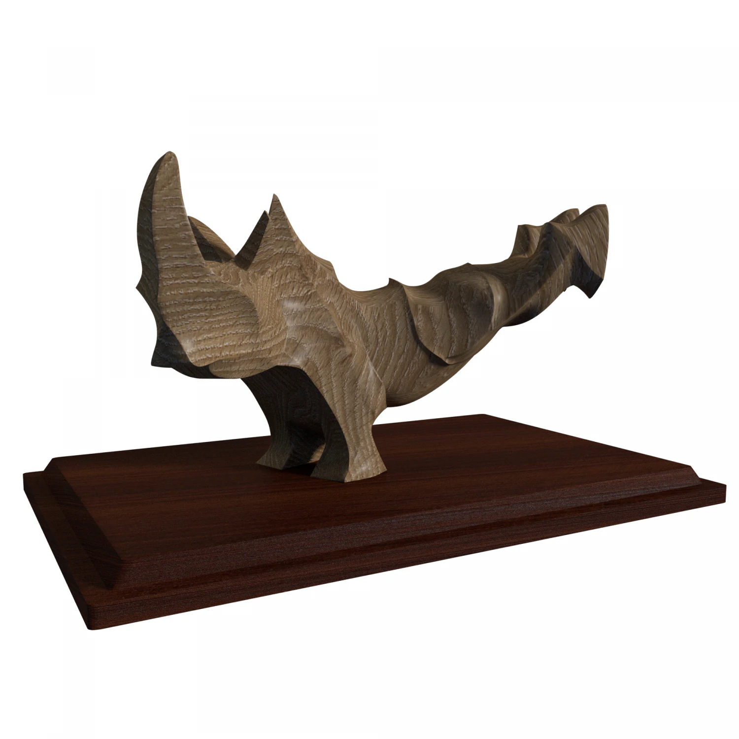 rhinoceros 3D Model .c4d .max .obj .3ds .fbx .stl .blend 