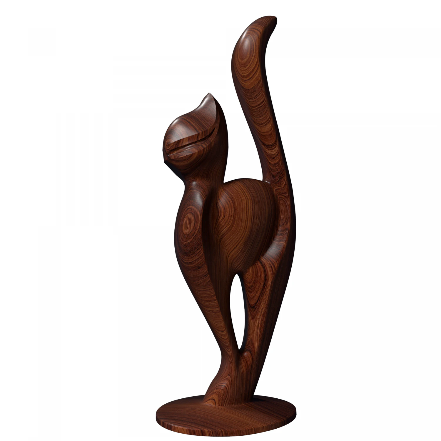 cat 4 3D Model .c4d .max .obj .3ds .fbx .stl .blend