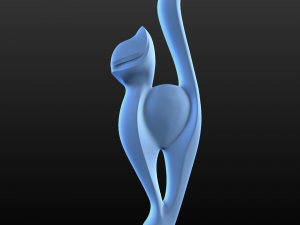 cat 4 Modèle 3D