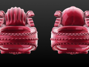 two rings 3D प्रिंट मॉडल