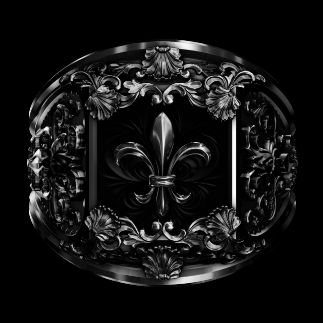 ring 2 3D Принт Модель .c4d .max .obj .3ds .fbx .stl .blend 