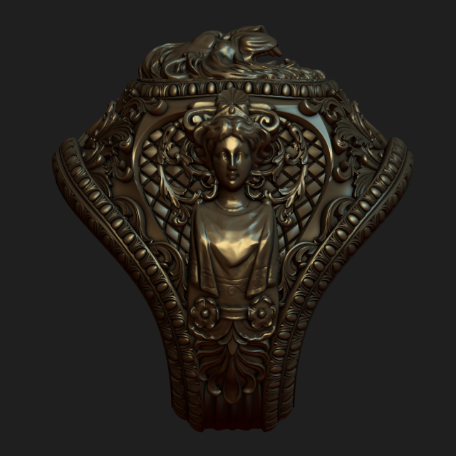 king ring 3D Print Model .c4d .max .obj .3ds .fbx .stl .blend 