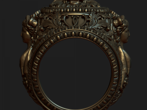king ring 3D Print Model