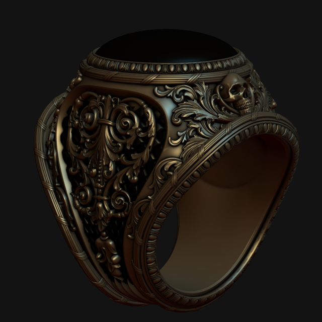 ring l2 Modelo de impresión 3D .c4d .max .obj .3ds .fbx .stl .blend 
