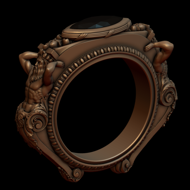 ring l4 Model do druku 3D .c4d .max .obj .3ds .fbx .stl .blend 