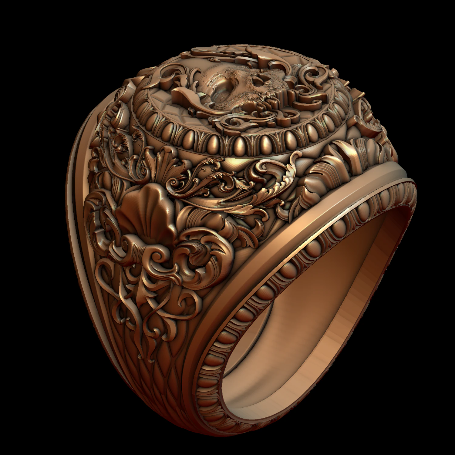 ring l5 3D Print Model .c4d .max .obj .3ds .fbx .stl .blend 