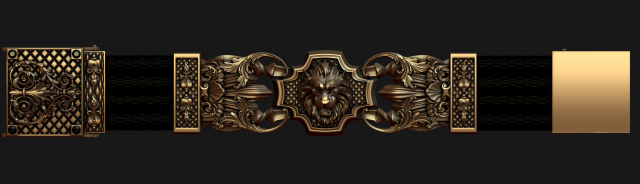 braselet l1 3D 打印模型 .c4d .max .obj .3ds .fbx .stl .blend 