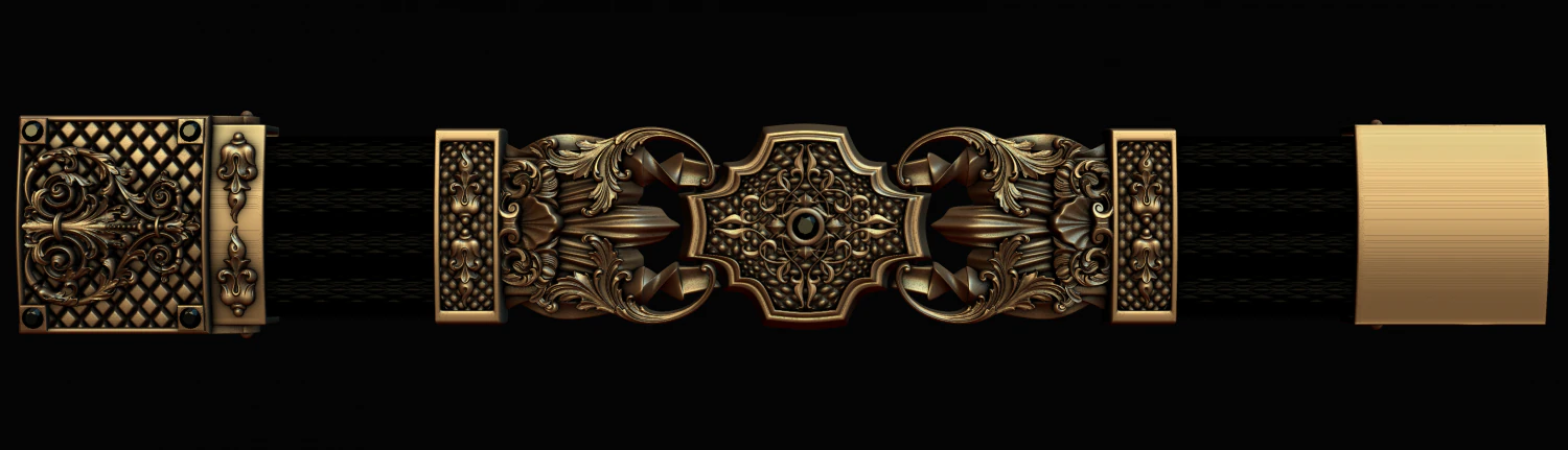 браслет л2 3D Принт Модель .c4d .max .obj .3ds .fbx .stl .blend 