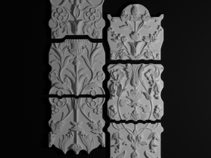 seamless panel Modelo 3D