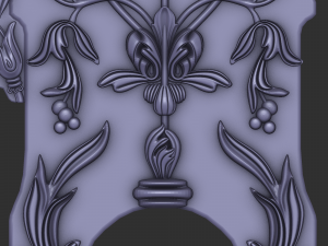seamless panel 3D 모델