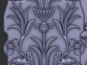 seamless panel 3D 모델