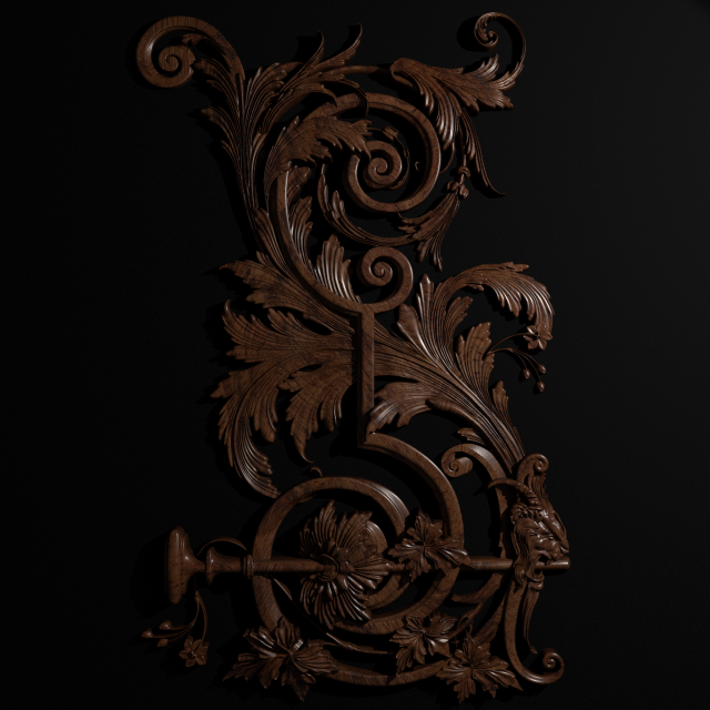 bar 28 3D Model .c4d .max .obj .3ds .fbx .stl .blend 