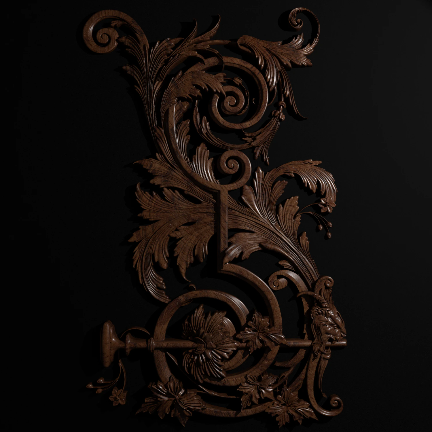 bar 28 3D Model .c4d .max .obj .3ds .fbx .stl .blend 