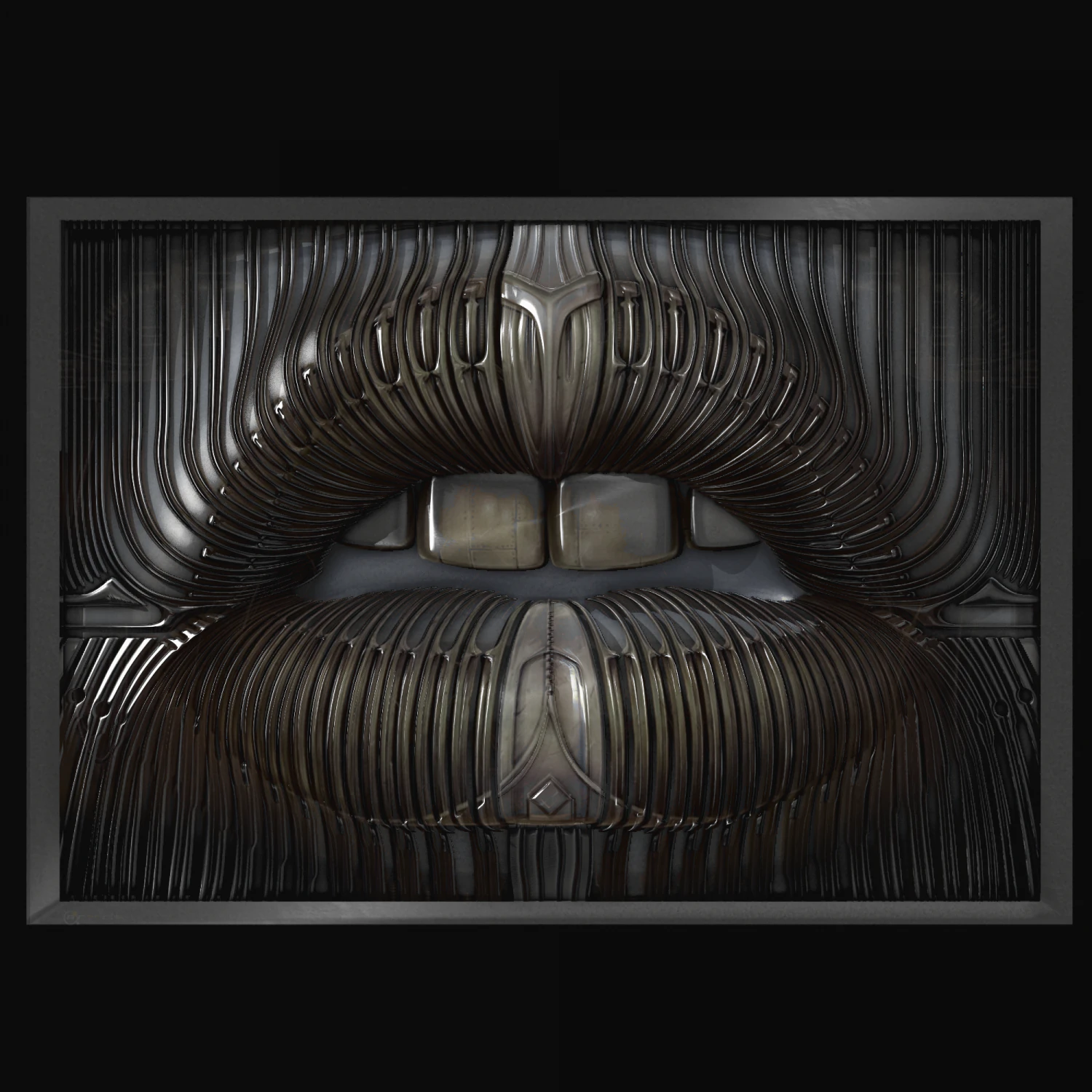 giger 3D Model .c4d .max .obj .3ds .fbx .stl .blend 