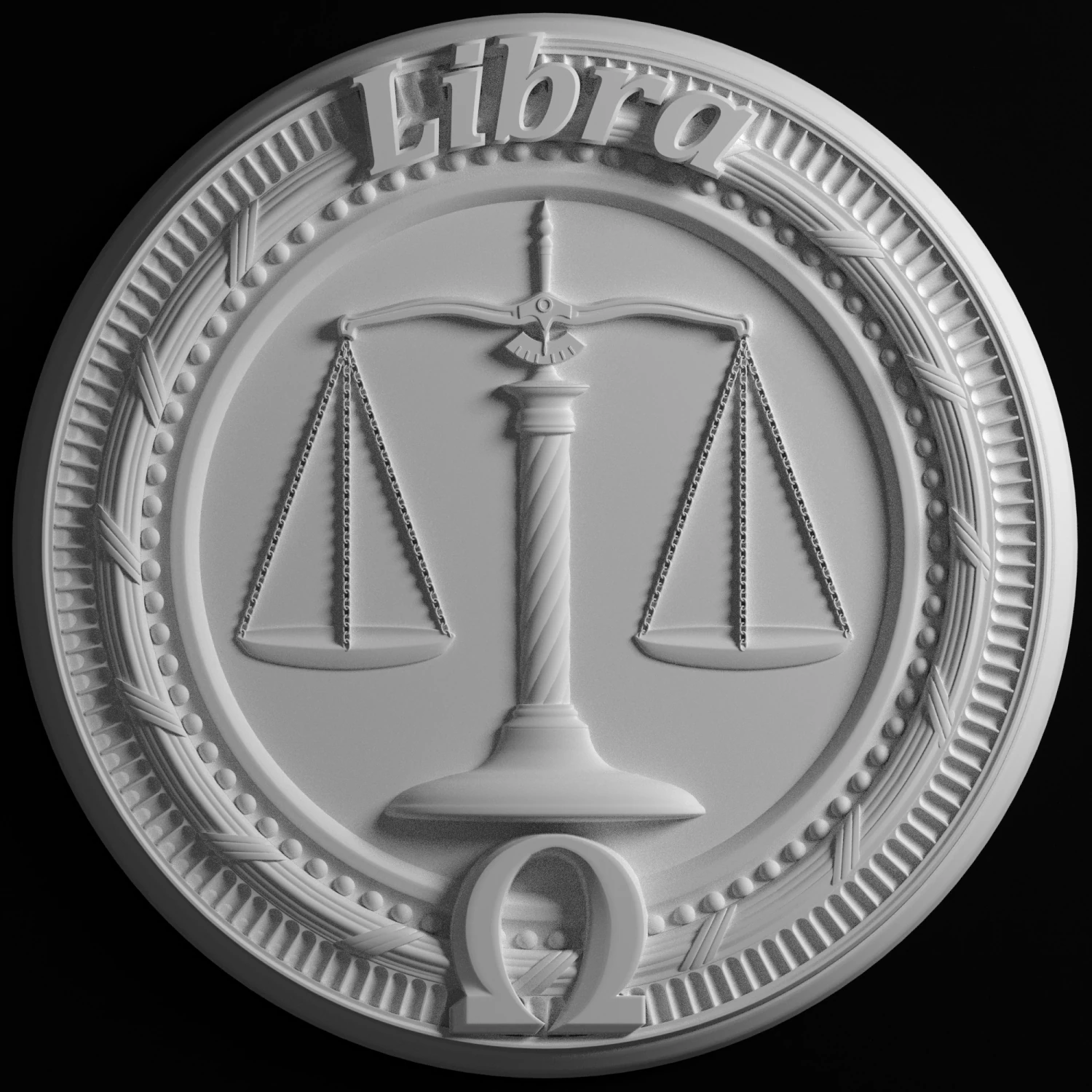 libra 3D Model .c4d .max .obj .3ds .fbx .stl .blend