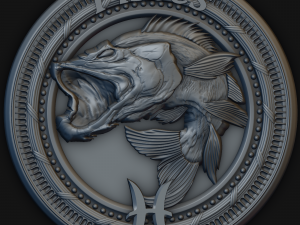 pisces 3Dモデル
