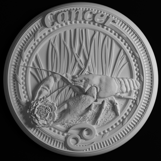 cancer Modelo 3D .c4d .max .obj .3ds .fbx .stl .blend 
