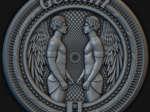 gemini 3D-Modell