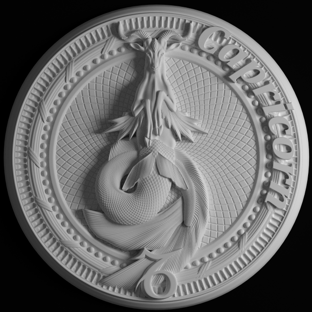 capricorn 3Dモデル .c4d .max .obj .3ds .fbx .stl .blend 