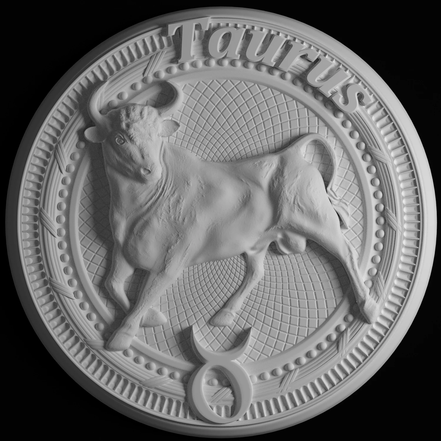 taurus 3D Model .c4d .max .obj .3ds .fbx .stl .blend 
