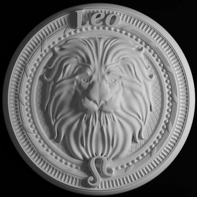 leo 3D 모델 .c4d .max .obj .3ds .fbx .stl .blend 