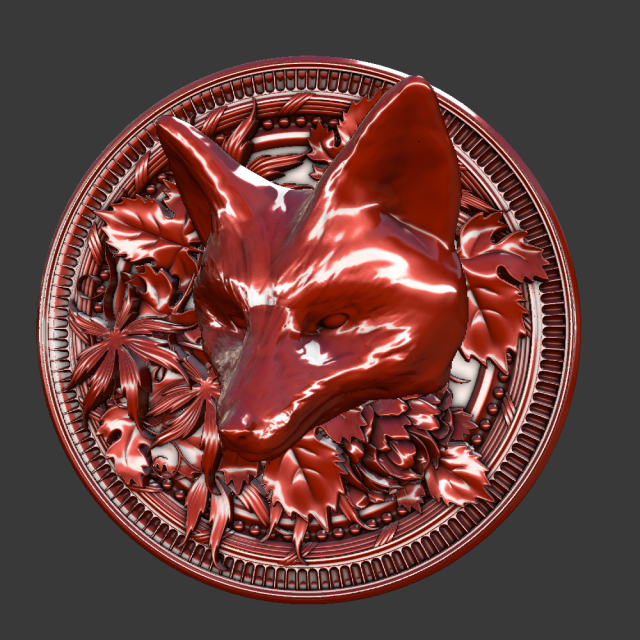 fox 3 3D Model .c4d .max .obj .3ds .fbx .stl .blend 