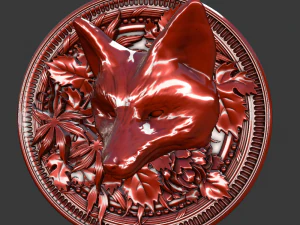 лисиця 3 3D Модель